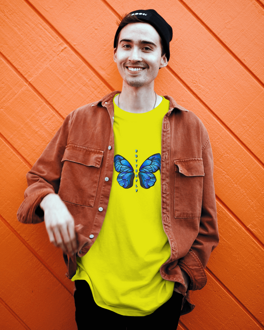 Grace in Motion – Ultra-Smooth Butterfly Tee