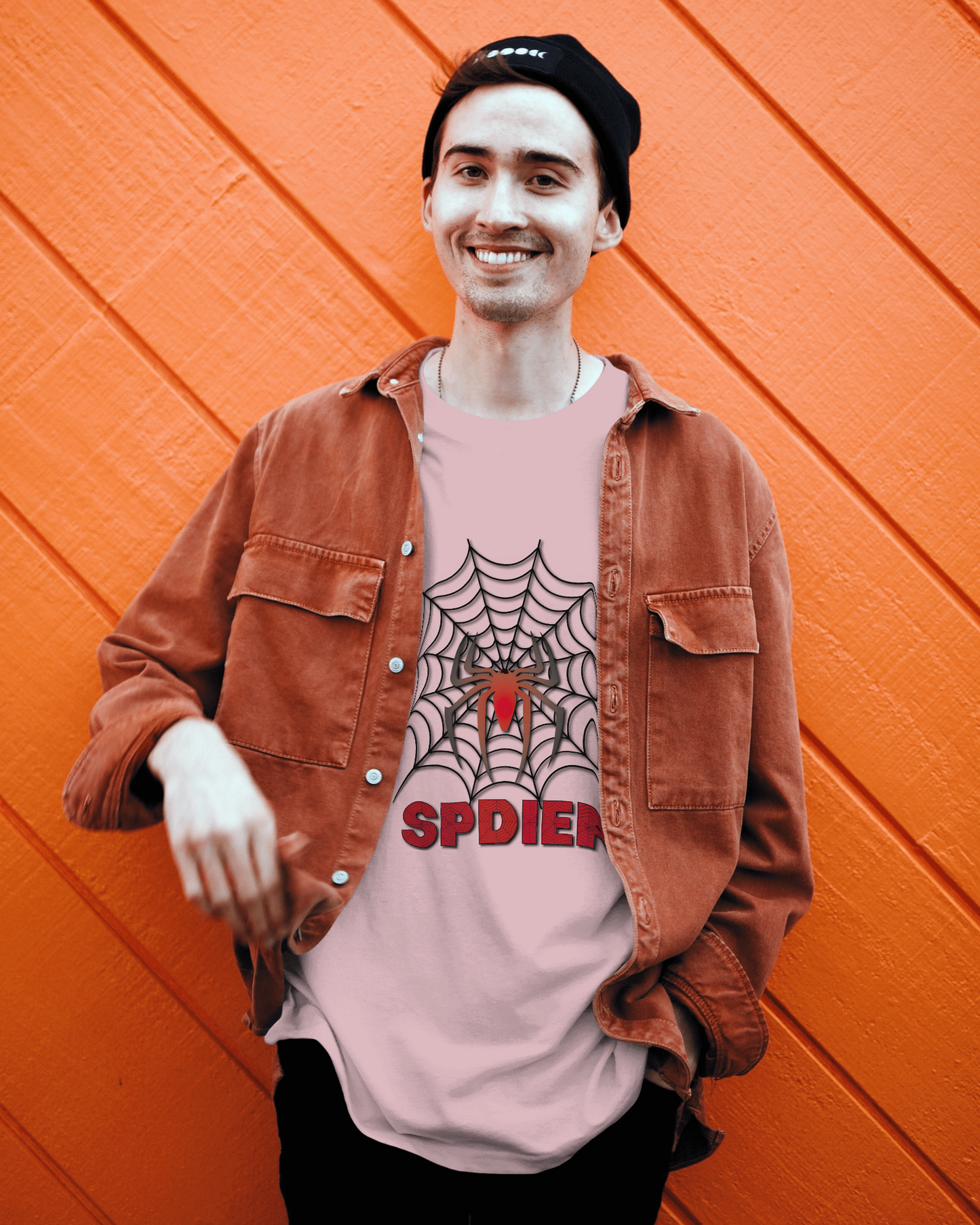 Spin Webs in Oversized Comfort – Bold Spider Tee