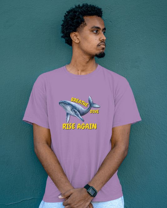 Dive into Ultimate Comfort – Ultra-Smooth Whale Tee