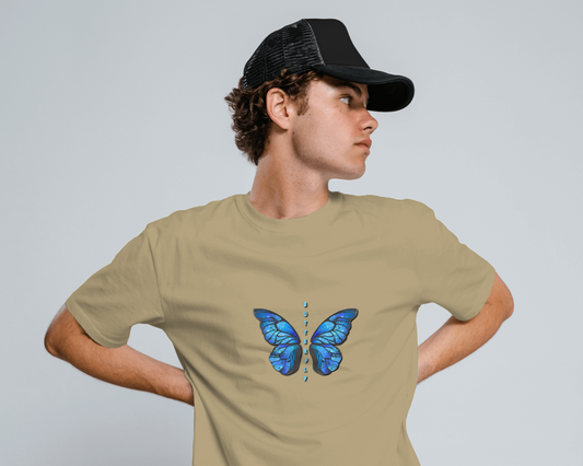 Grace in Motion – Ultra-Smooth Butterfly Tee