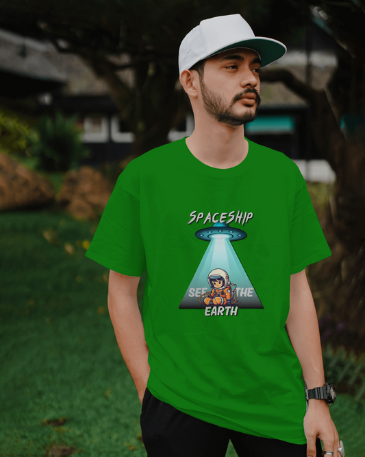 See You in Style – Ultra-Smooth Spaceship Tee