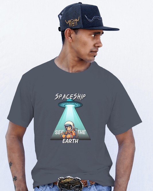See You in Style – Ultra-Smooth Spaceship Tee