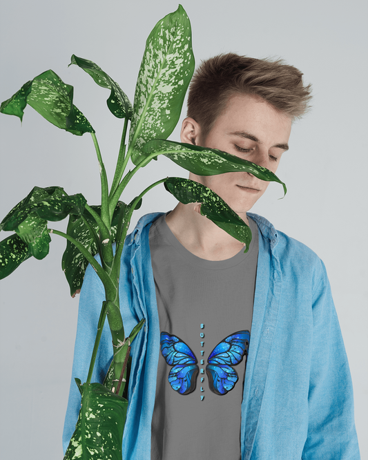 Grace in Motion – Ultra-Smooth Butterfly Tee