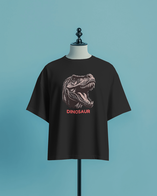 Oversized French Terry – Roaring T-Rex Tee