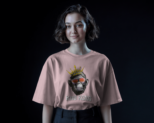 Hop Into Comfort OVERSIZED  – Energetic Bunny Tee