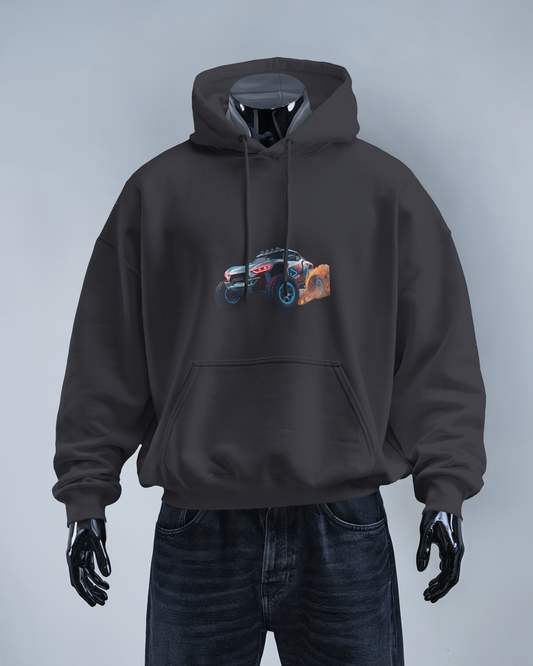 Oversized Hoodie – Speed Racer Toy Car Edition