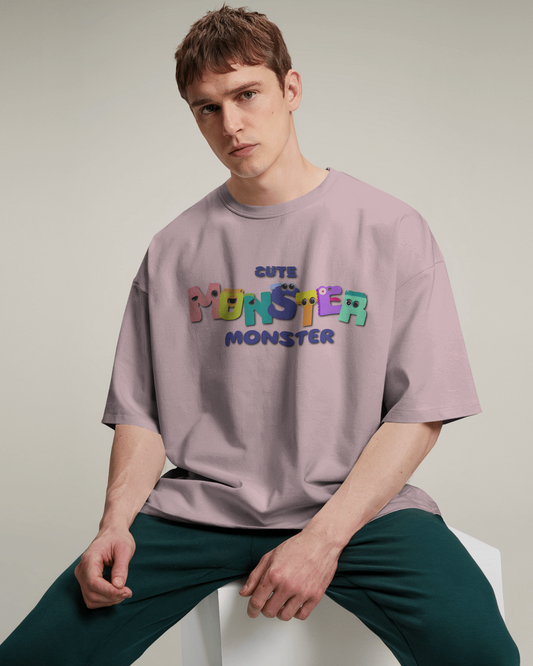 Cute Monster Energy in Oversized Comfort – Playful Tee