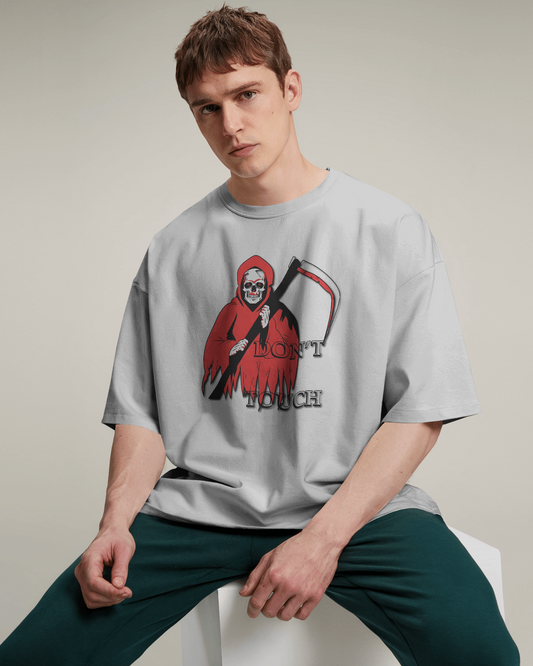 Fear the Reaper in Oversized Comfort – Shadow Cloak Tee