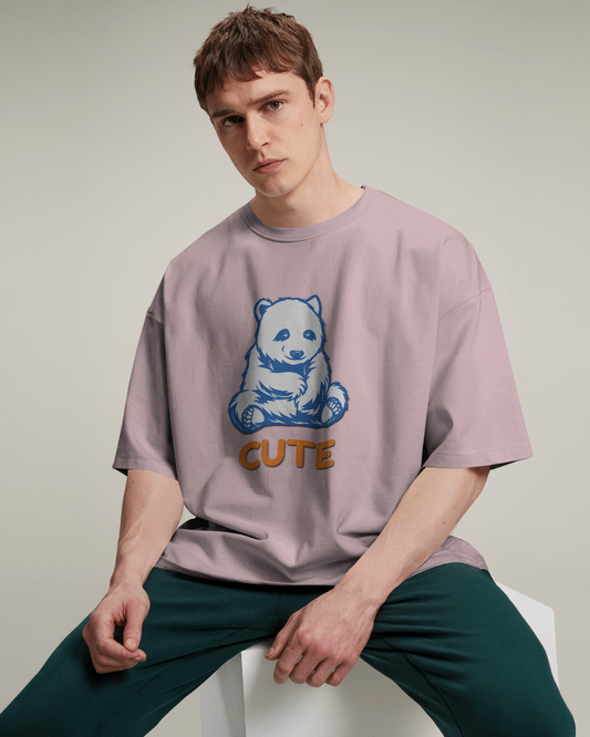 Cozy & Cute – Oversized Bear Cub Tee