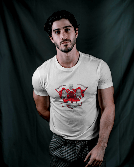 Earth & Thread | Devil Trio 100% Cotton Regular Fit T-Shirt - Premium 180 GSM Edgy Graphic Tee