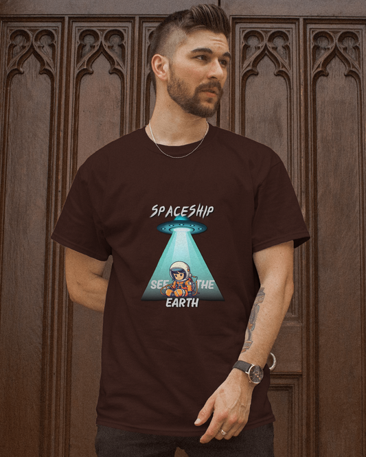See You in Style – Ultra-Smooth Spaceship Tee