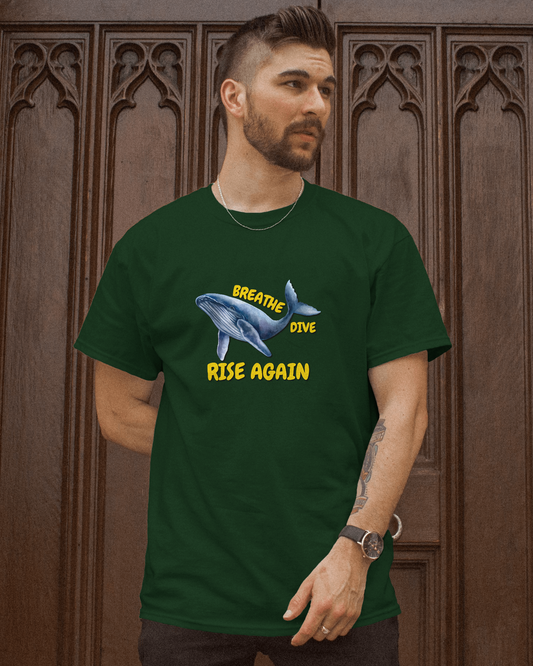 Dive into Ultimate Comfort – Ultra-Smooth Whale Tee