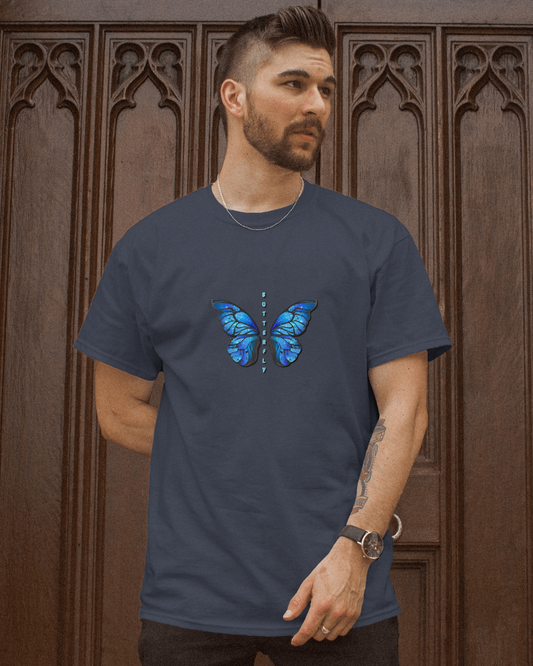 Grace in Motion – Ultra-Smooth Butterfly Tee