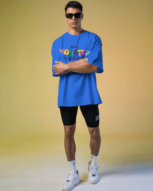 Cute Monster Energy in Oversized Comfort – Playful Tee