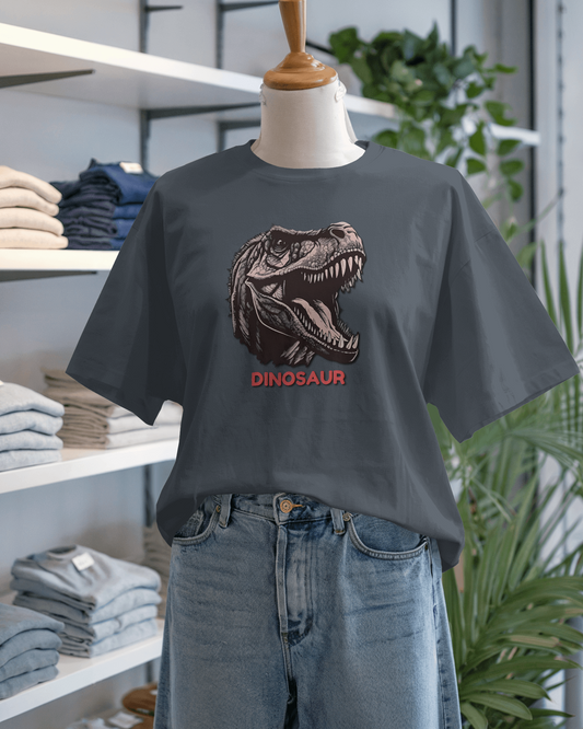 Oversized French Terry – Roaring T-Rex Tee
