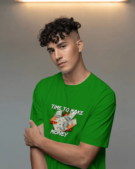 Hustle in Ultra-Smooth Comfort – Time to Make Money Tee