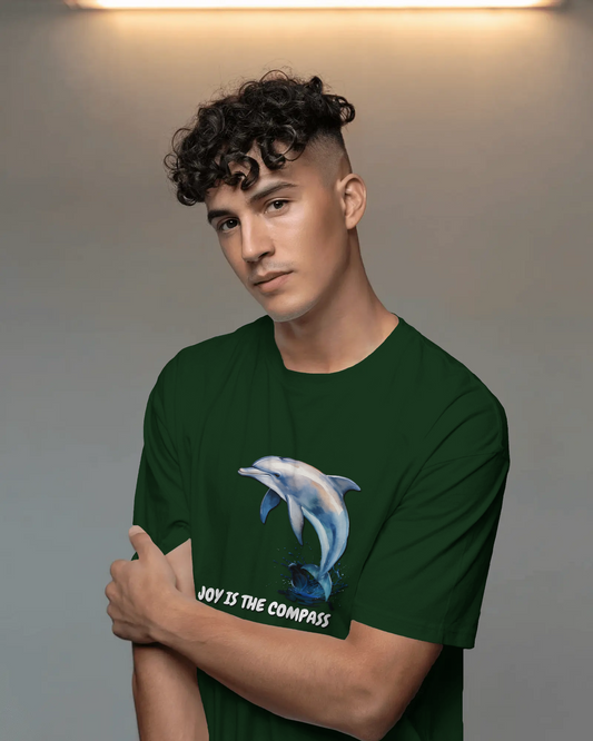 Glide into Comfort – Ultra-Smooth Dolphin Tee