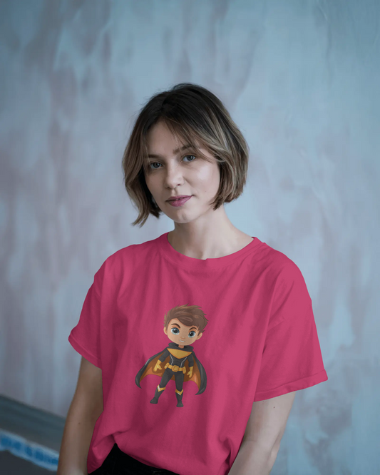 Fearless Strength in Regular Comfort – Winged Knight Tee