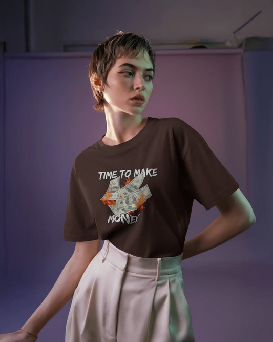 Hustle in Ultra-Smooth Comfort – Time to Make Money Tee