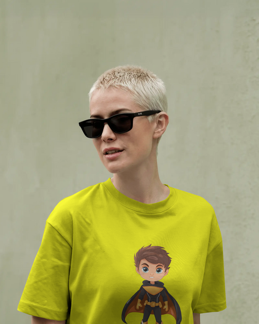 Fearless Strength in Regular Comfort – Winged Knight Tee