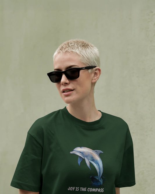 Glide into Comfort – Ultra-Smooth Dolphin Tee