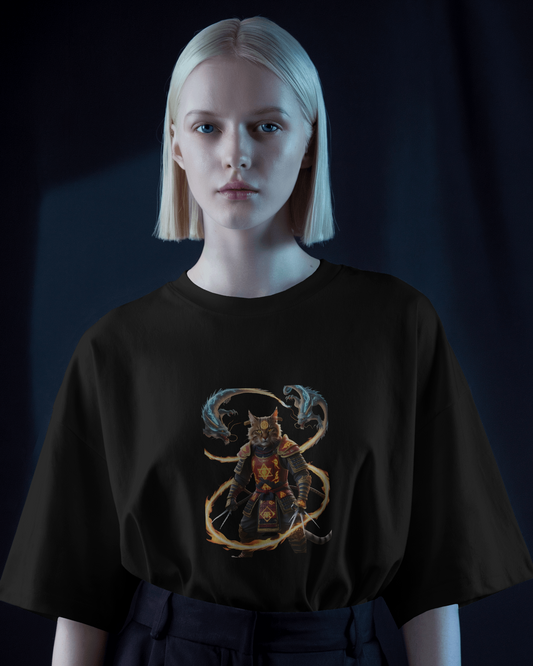 Oversized French Terry – Shadow Ninja Tee