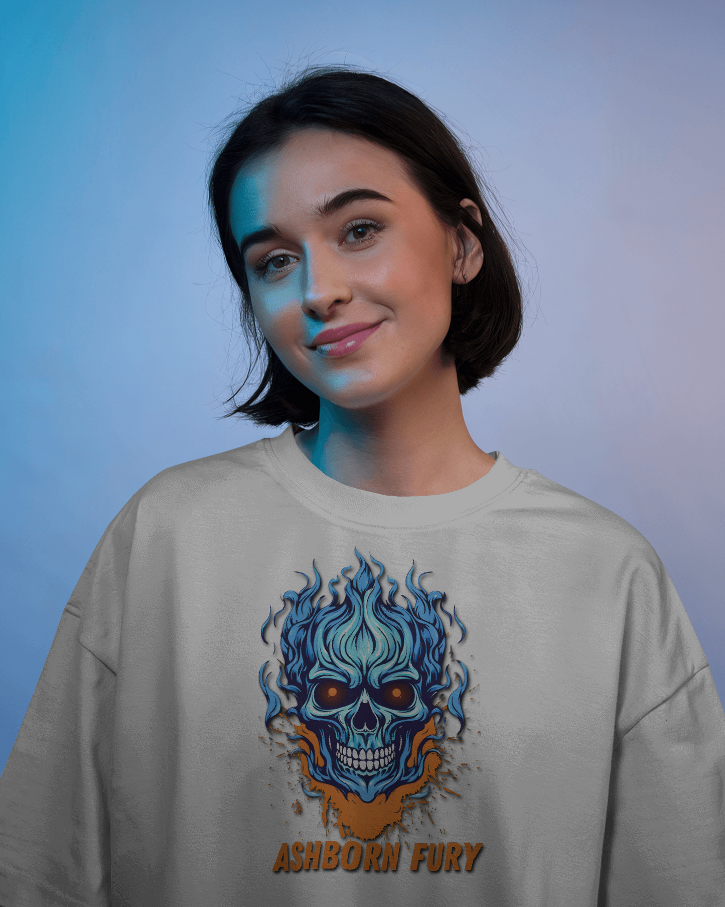 Unleash the Fury in Oversized Comfort – Ashborn Tee