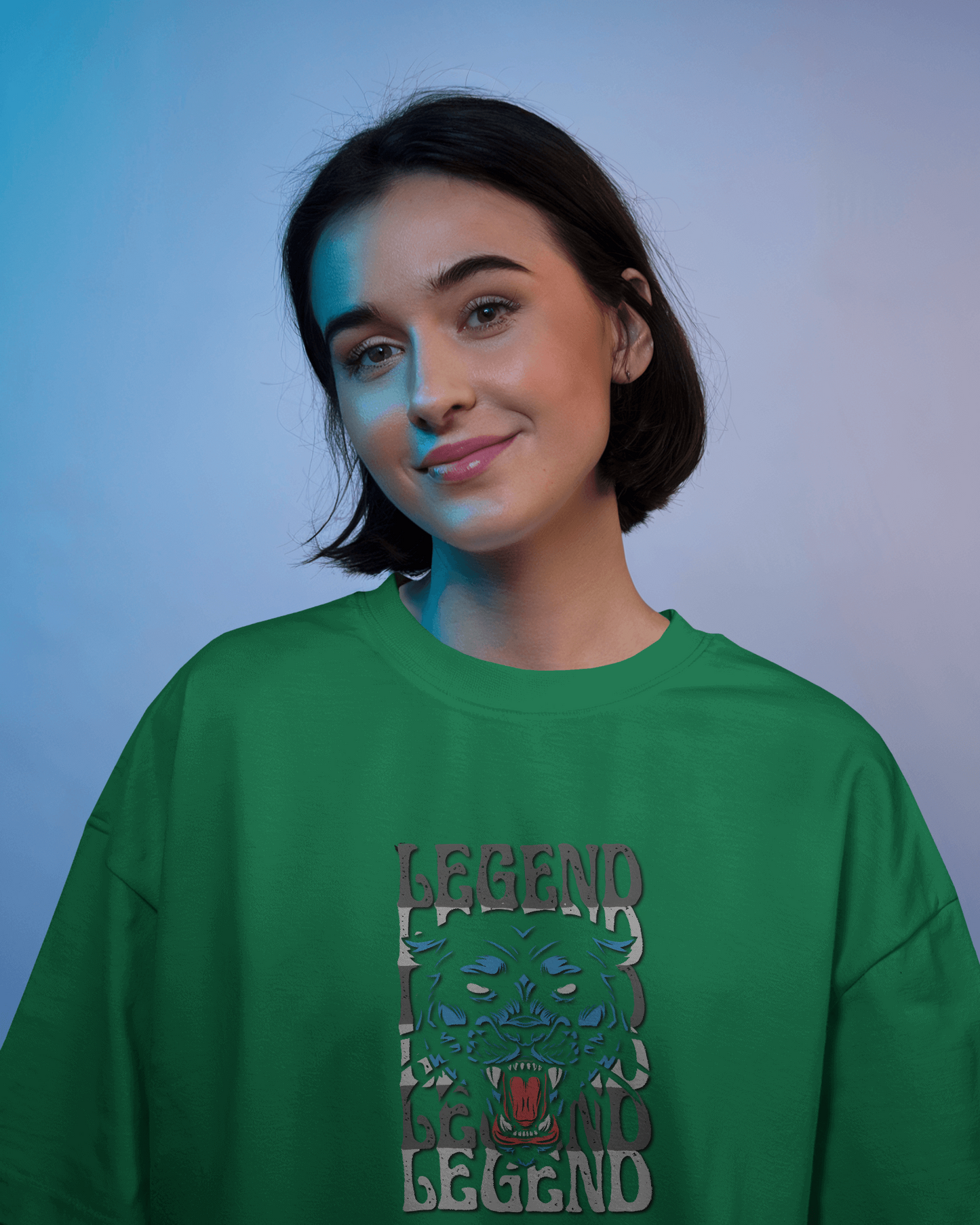 Bold Panther Energy in Oversized Comfort – Legend Tee