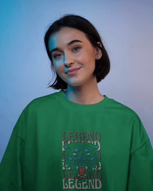 Bold Panther Energy in Oversized Comfort – Legend Tee
