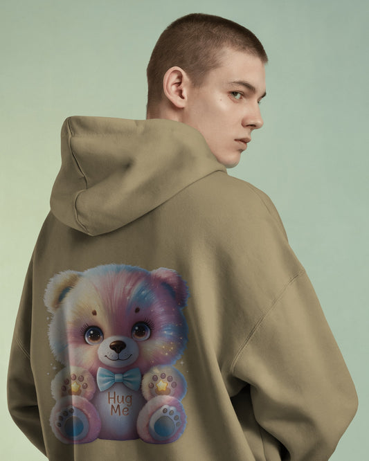 Oversized Hoodie – Hug Me Teddy Bear Edition