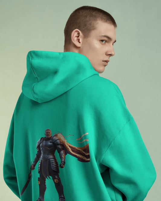 Oversized Hoodie – Warrior’s Shield Edition