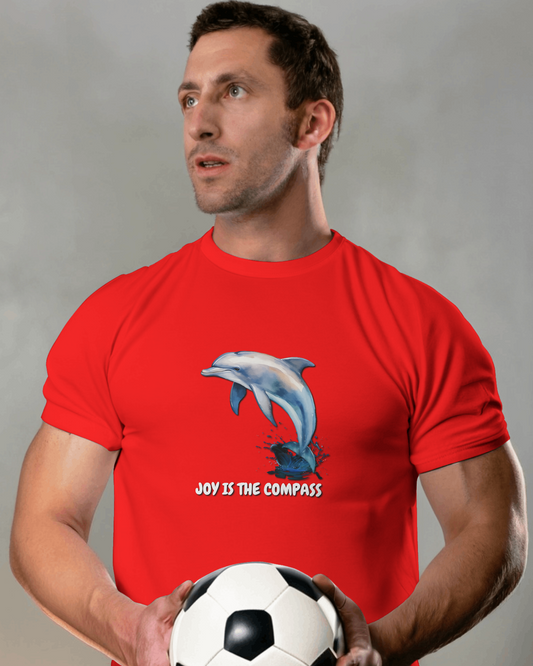 Glide into Comfort – Ultra-Smooth Dolphin Tee