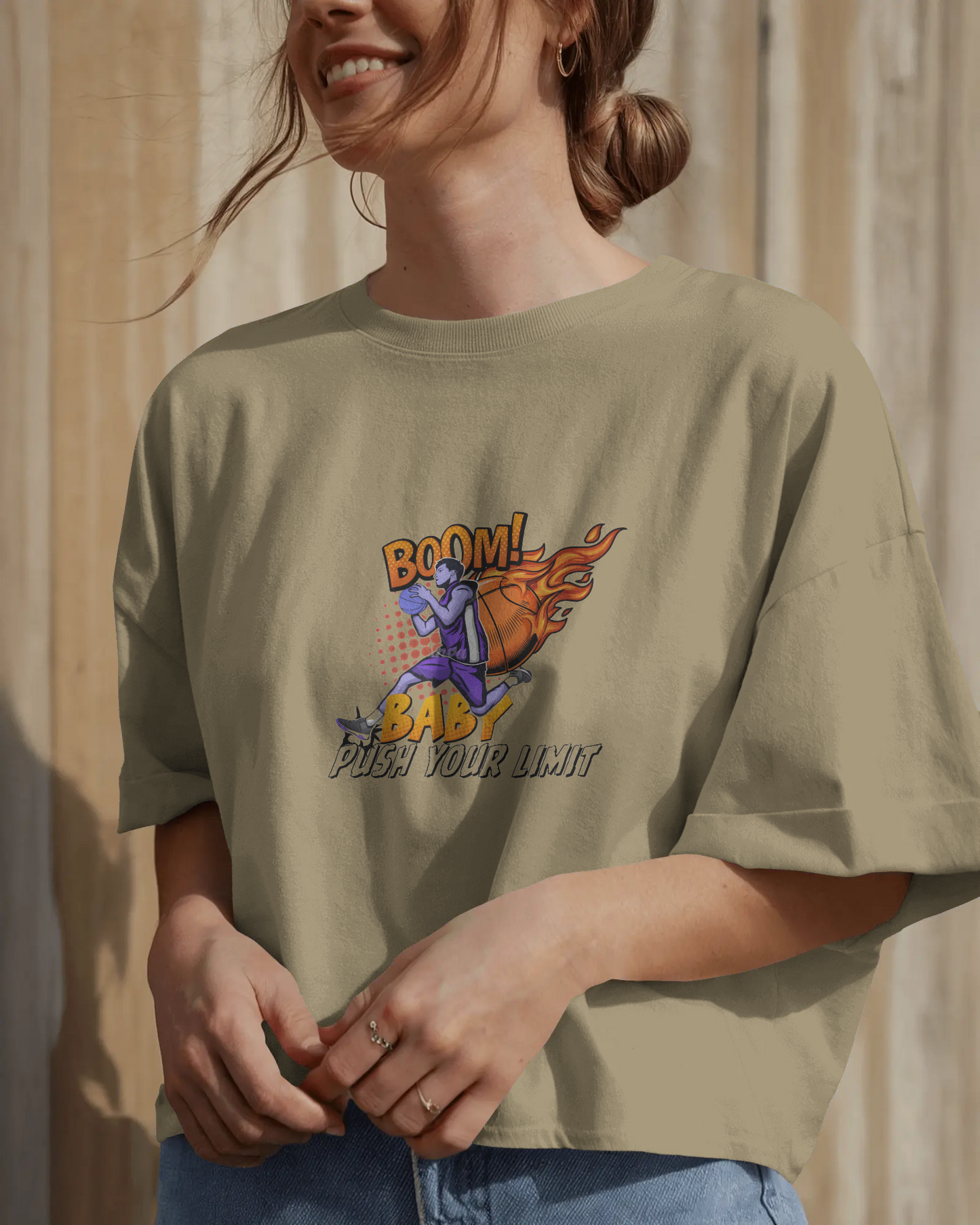 BOOM! BABY – Oversized Skate & Style Tee