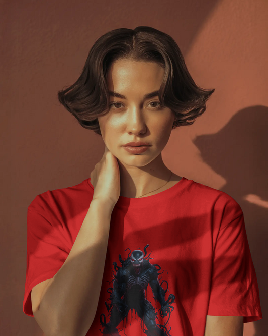 Premium Cotton T-Shirt – Shadow Fury Edition