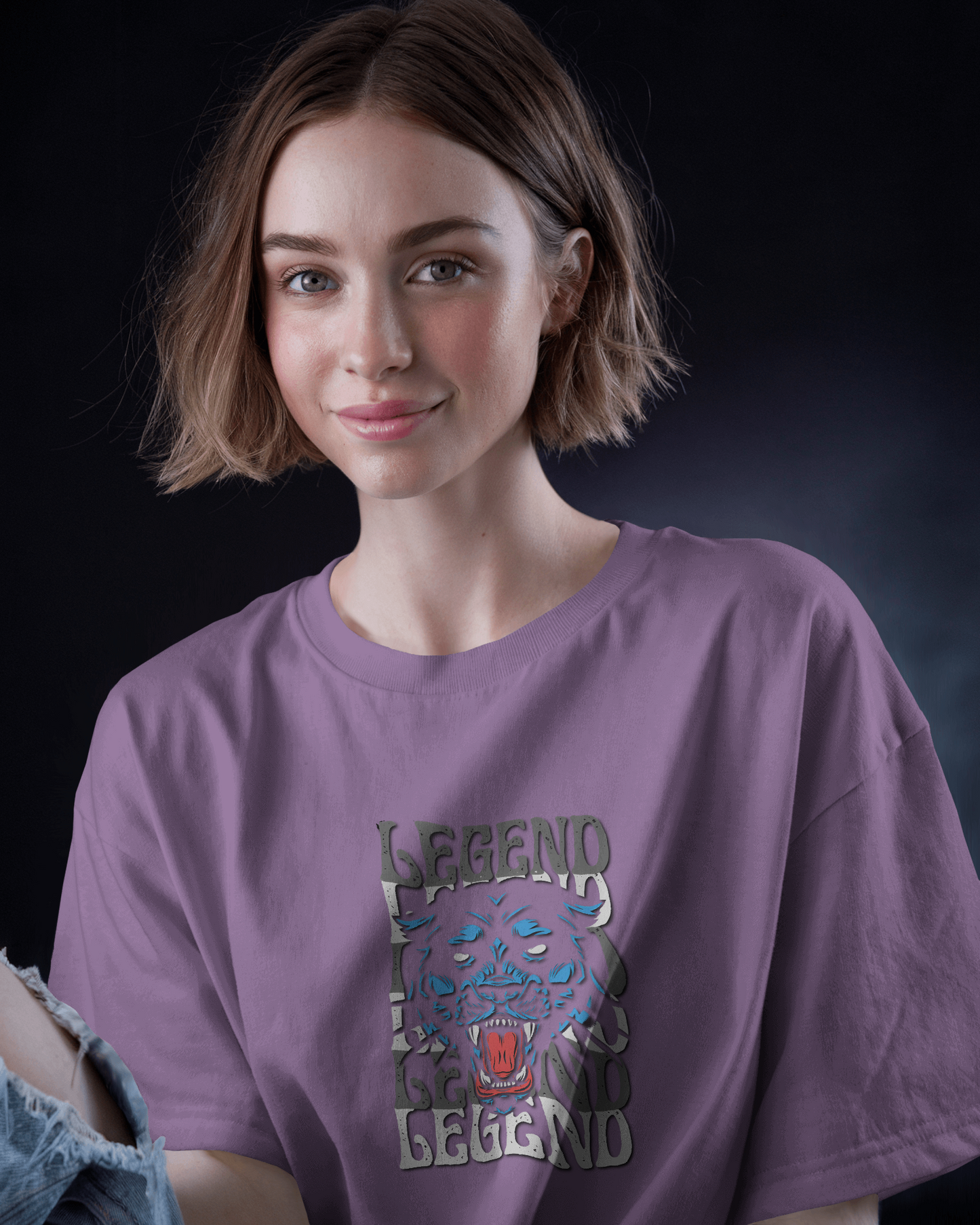 Bold Panther Energy in Oversized Comfort – Legend Tee