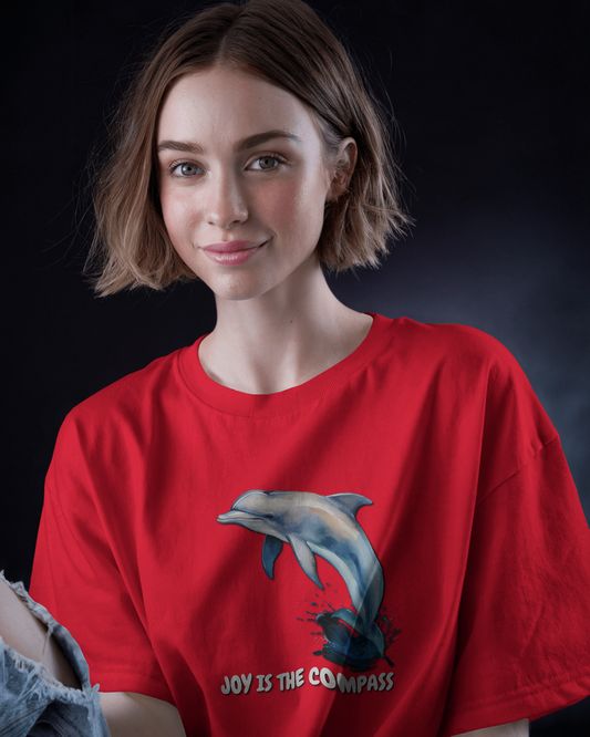 Glide into Comfort – Ultra-Smooth Dolphin Tee