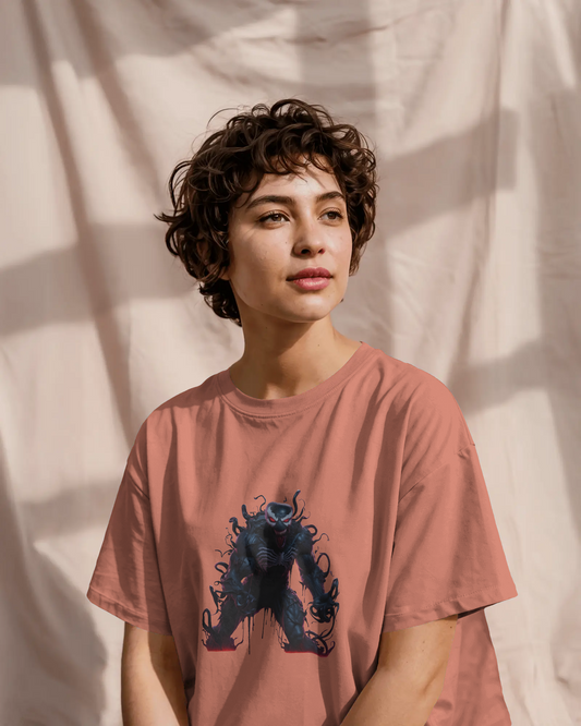 Premium Cotton T-Shirt – Shadow Fury Edition