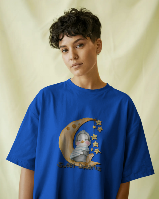 Dreamy Softness in Oversized Comfort – Sweet Dreams Tee