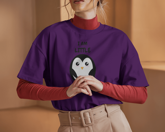 Ultra-Smooth Comfort – Premium Cotton Cute Penguin Tee