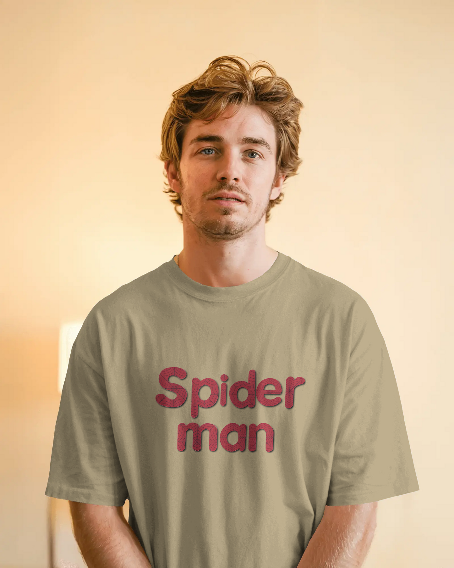 Swing into Oversized Comfort – Web Slinger Tee