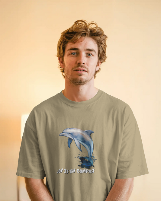 Glide into Comfort – Ultra-Smooth Dolphin Tee