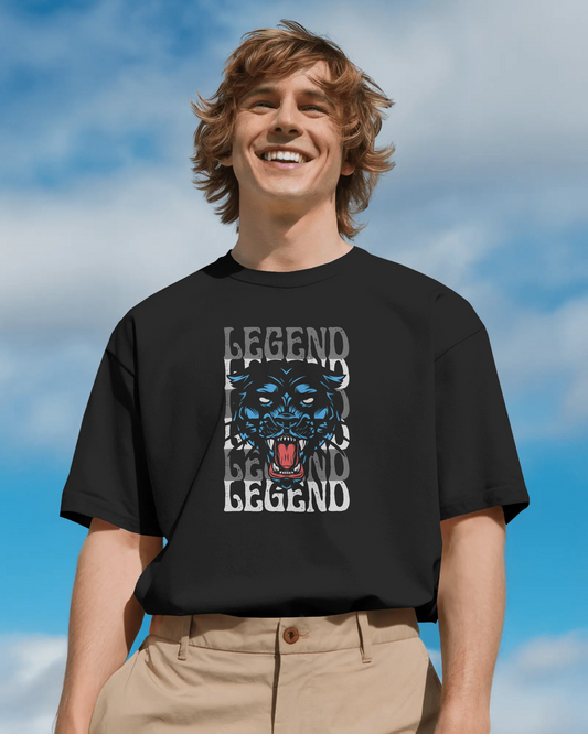 Bold Panther Energy in Oversized Comfort – Legend Tee