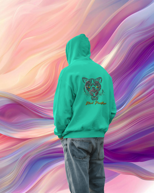 Fierce Comfort in Oversized Style – Black Panther Hoodie