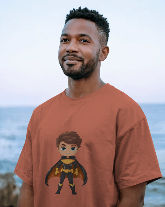 Fearless Strength in Regular Comfort – Winged Knight Tee