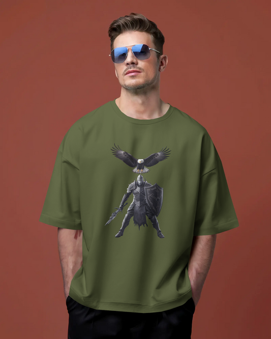 Oversized French Terry – Shadow Warrior Tee