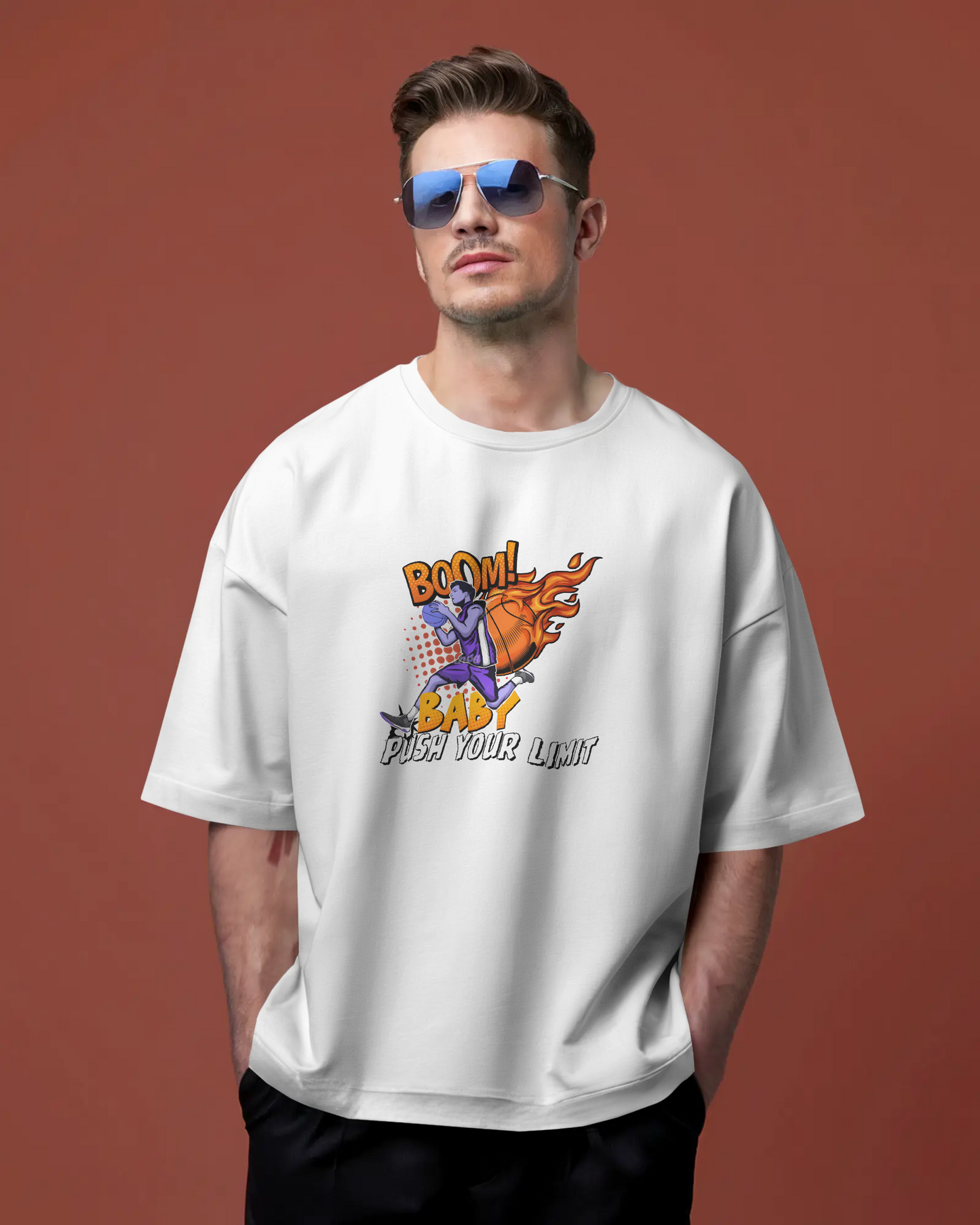 BOOM! BABY – Oversized Skate & Style Tee