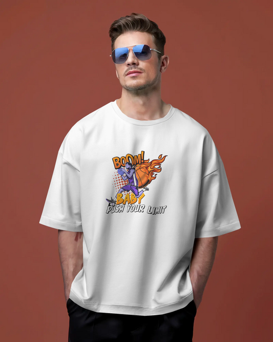 BOOM! BABY – Oversized Skate & Style Tee