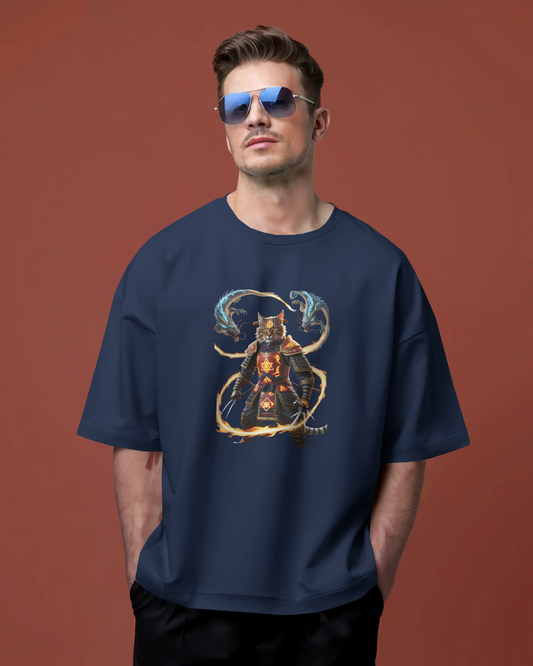 Oversized French Terry – Shadow Ninja Tee