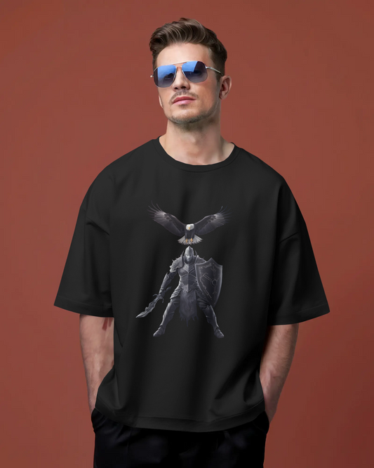 Oversized French Terry – Shadow Warrior Tee