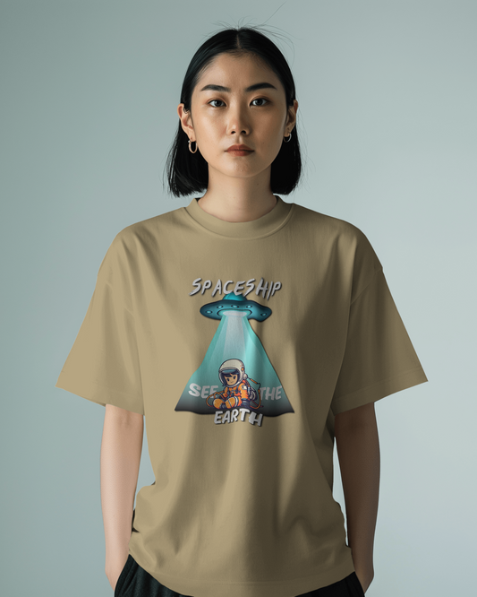See You in Style – Ultra-Smooth Spaceship Tee